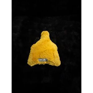 Handmade Heifer yellow minky plush cattle tag  stuffed animal